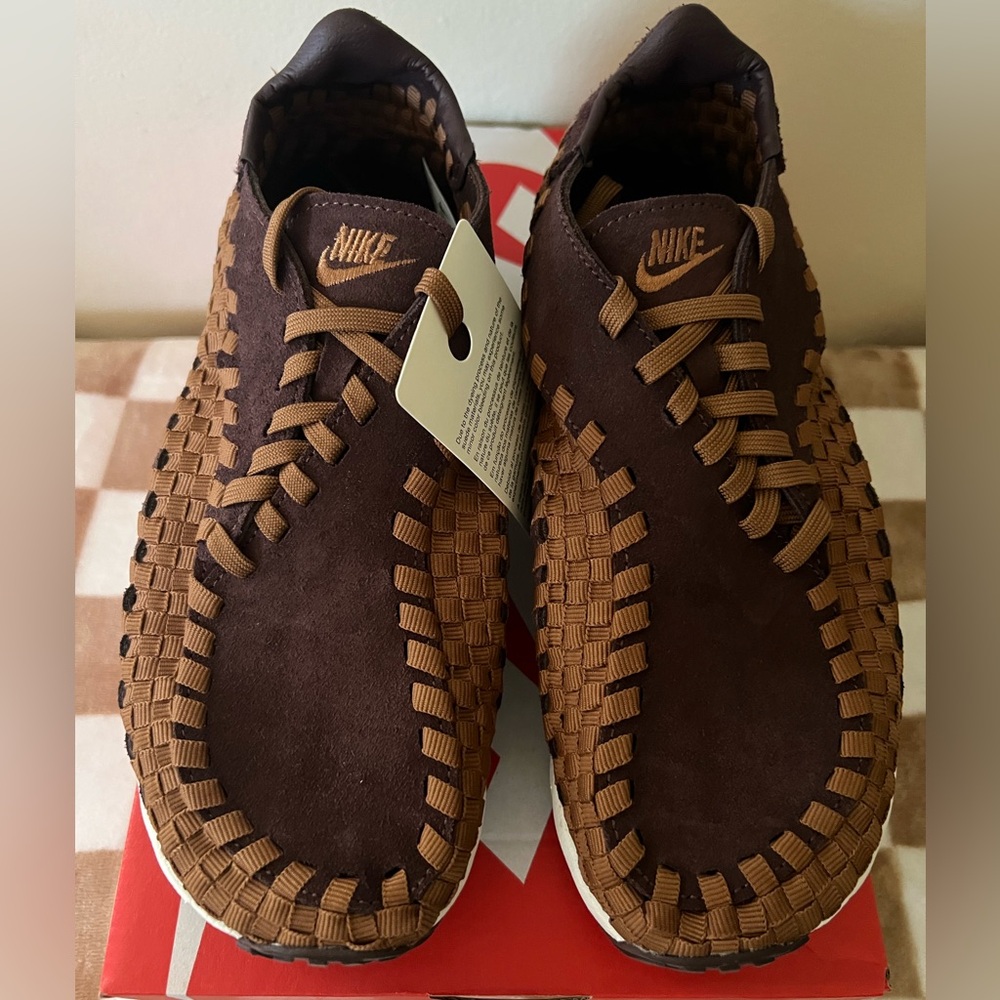 Nike Air Footscape Woven Sneakers Brown FB1959-200 Women’s Size 7.5 BNIB - Picture 8 of 14